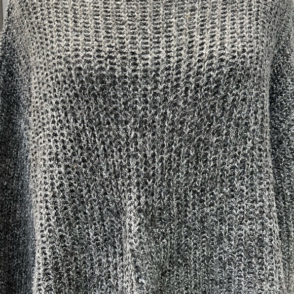 Vintage T.U Oversized Knit Sweater in Gray Size XL - Picture 4 of 6